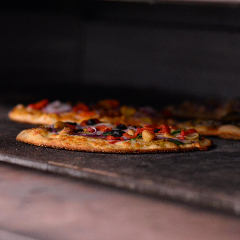 The inside of an oven with Emilio Finatti location.